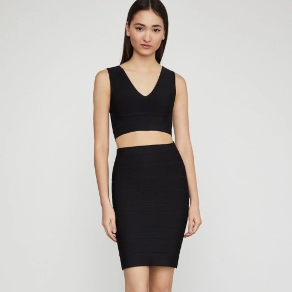 BCBGMAXAZRIA "Alexa" BodyCon Bandage Skirt  𝗡𝗘𝗪!!! - Picture 2 of 9